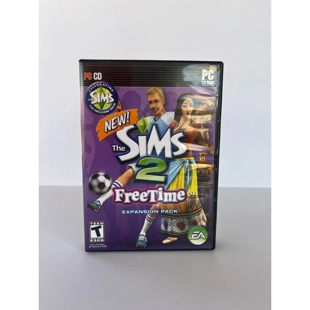 The Sims 2 Expansion Pack Lot – Bon Voyage, FreeTime, Pets (PC CD-ROM) – Bundle